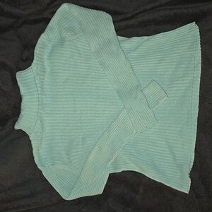 Blue Cherokee Turtleneck Sweater